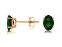 Chrome Diopside Stud Earrings - Park City Jewelers