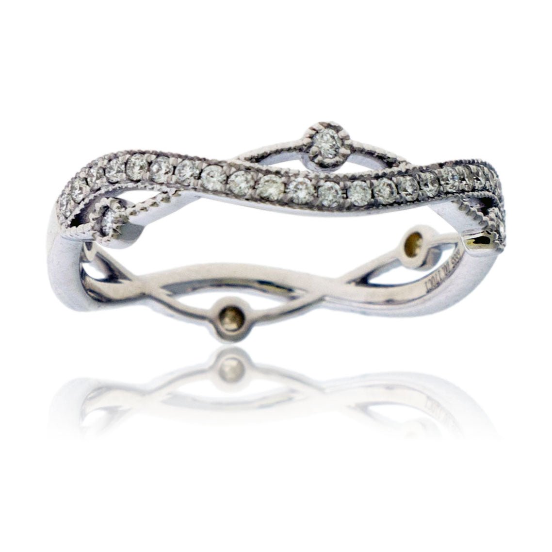 Criss Cross Diamond Fashion Band - Park City Jewelers