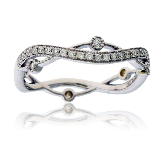 Criss Cross Diamond Fashion Band - Park City Jewelers