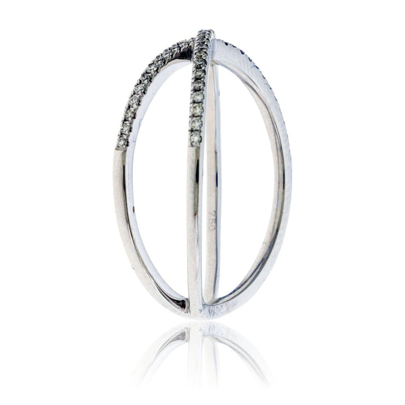 Criss Cross Diamond Fashion Band - Park City Jewelers