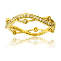 Criss Cross Diamond Fashion Band - Park City Jewelers