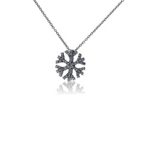 Dainty Diamond Snowflake Pendant - Park City Jewelers