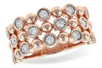 Diamond Bezel Scallop Band - Park City Jewelers