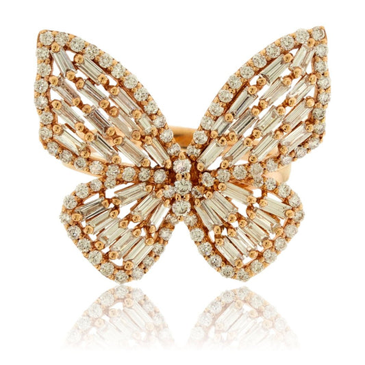 Diamond Butterfly Ring - Park City Jewelers