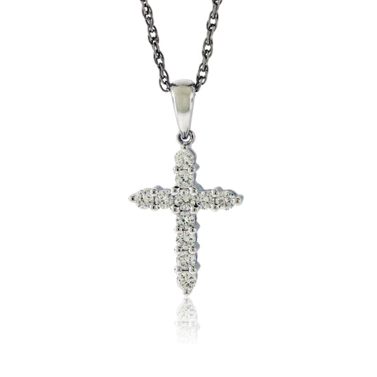 Diamond Cross Pendant - Park City Jewelers