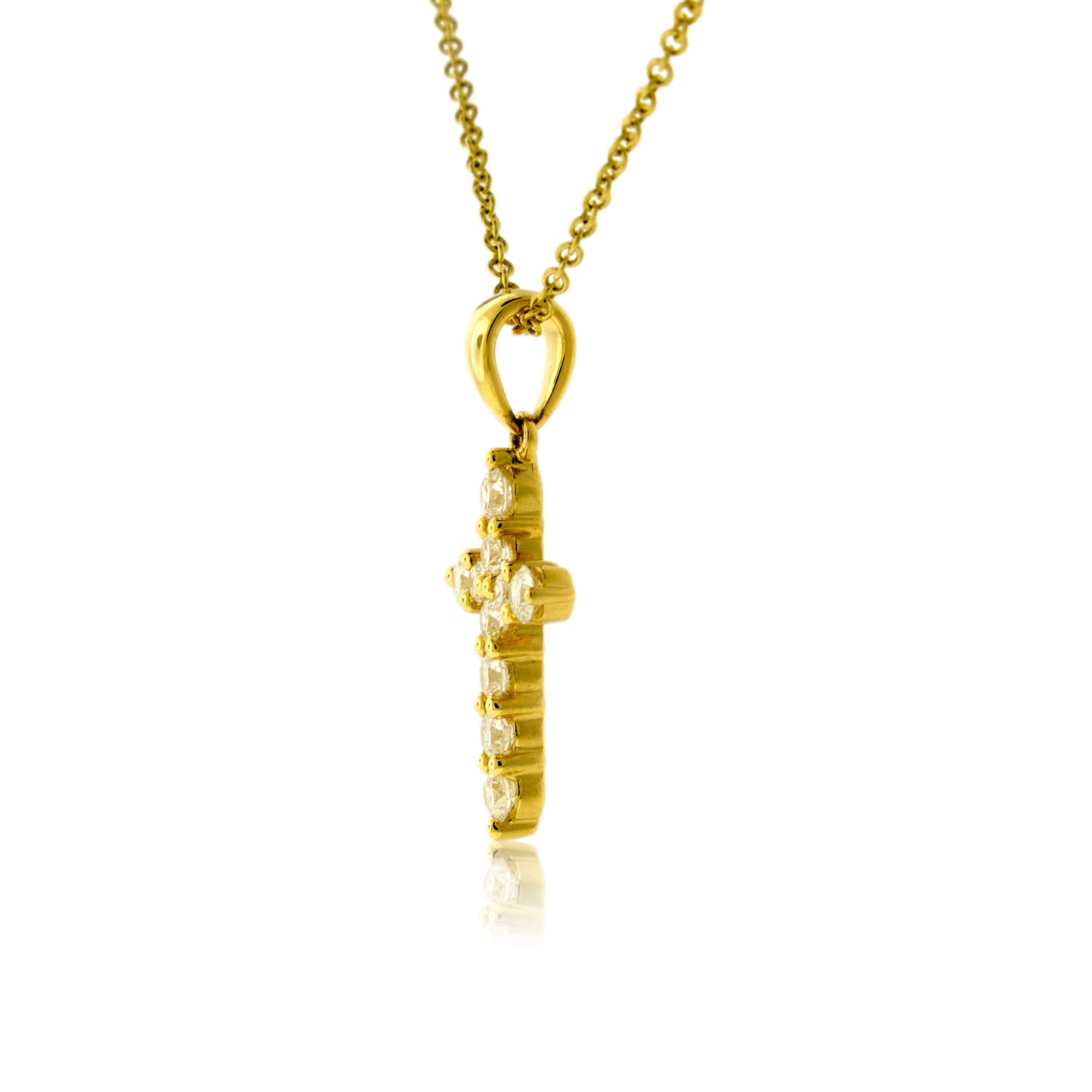 Diamond Cross Pendant - Park City Jewelers