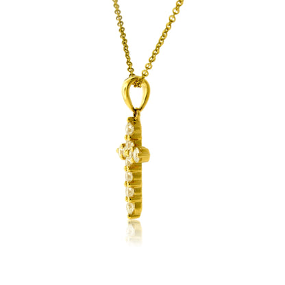 Diamond Cross Pendant - Park City Jewelers