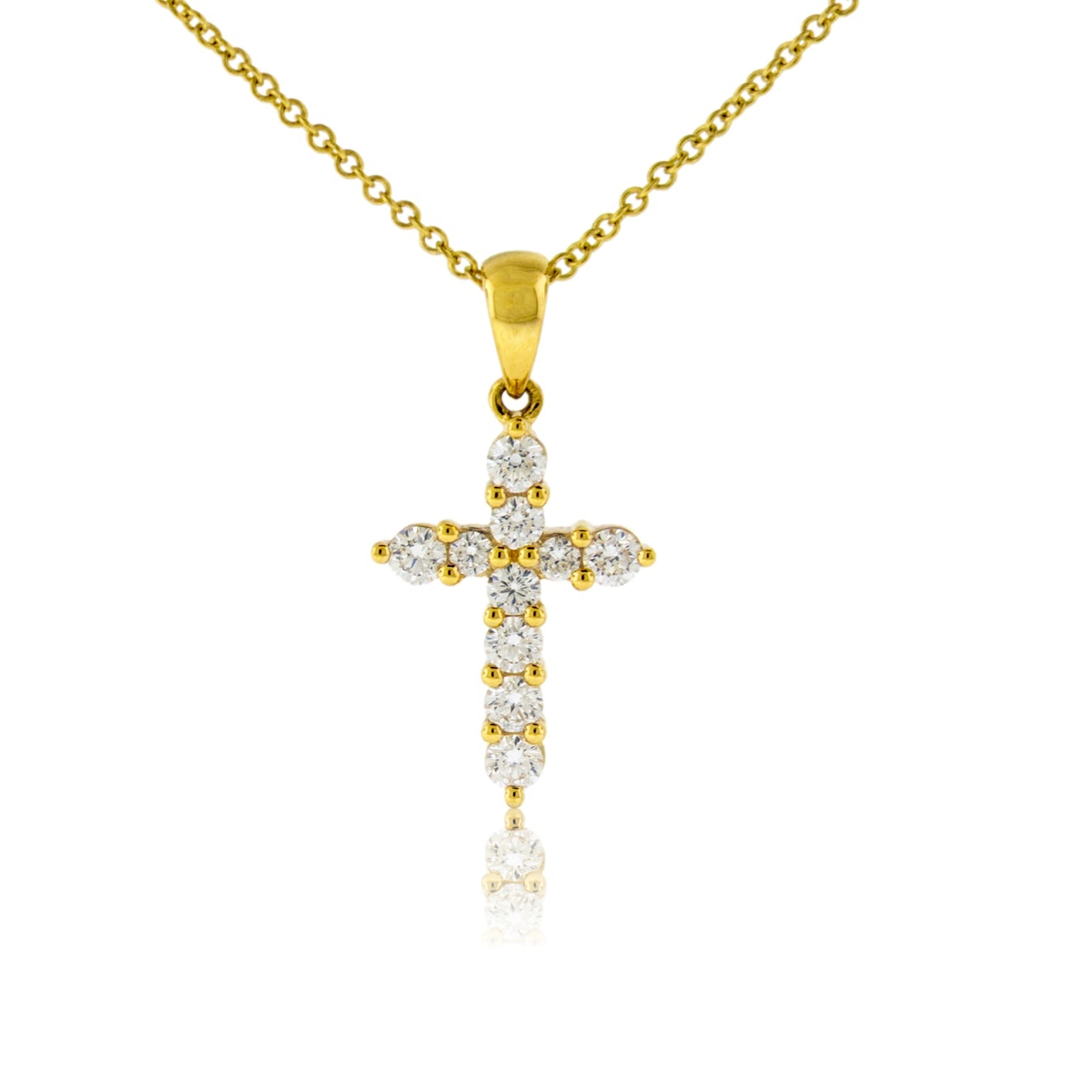 Diamond Cross Pendant - Park City Jewelers