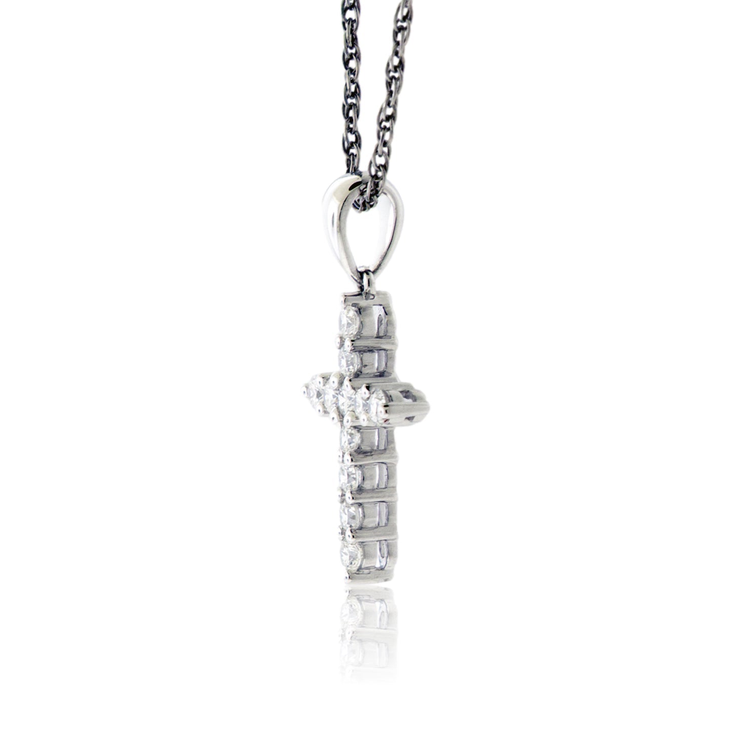 Diamond Cross Pendant - Park City Jewelers