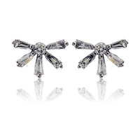 Diamond Half Sun Dainty Stud Earrings - Park City Jewelers