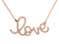 Diamond "LOVE" Letter Necklace - Park City Jewelers