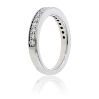 Diamond Milgrain .40ctw Style Stacking Band - Park City Jewelers