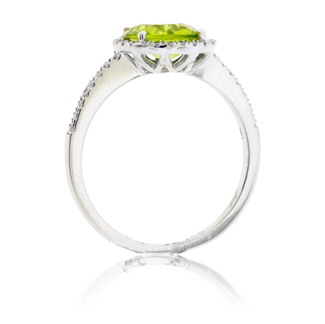 Diamond & Peridot Ring - Park City Jewelers