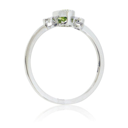 Diamond & Peridot Ring - Park City Jewelers