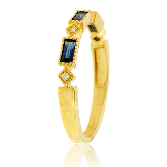 Diamond & Sapphire Ring - Park City Jewelers