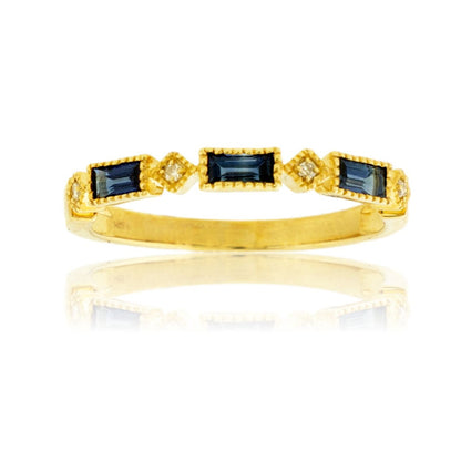 Diamond & Sapphire Ring - Park City Jewelers