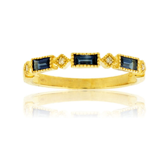 Diamond & Sapphire Ring - Park City Jewelers