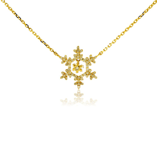 Diamond Snowflake Necklace - Park City Jewelers