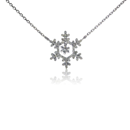 Diamond Snowflake Necklace - Park City Jewelers