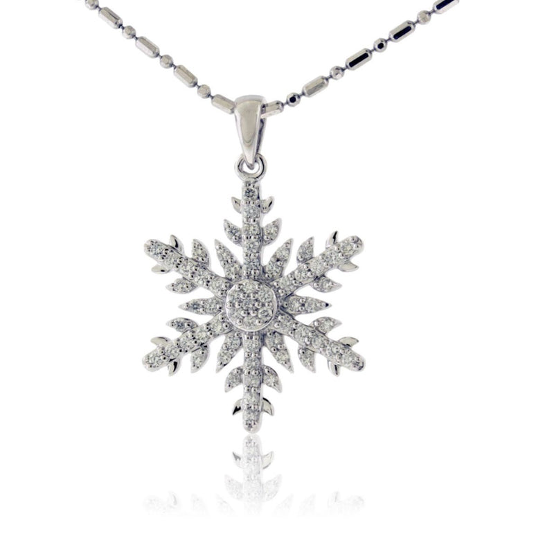 Diamond Snowflake Pendant - Park City Jewelers