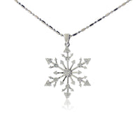 Diamond Snowflake Pendant - Park City Jewelers