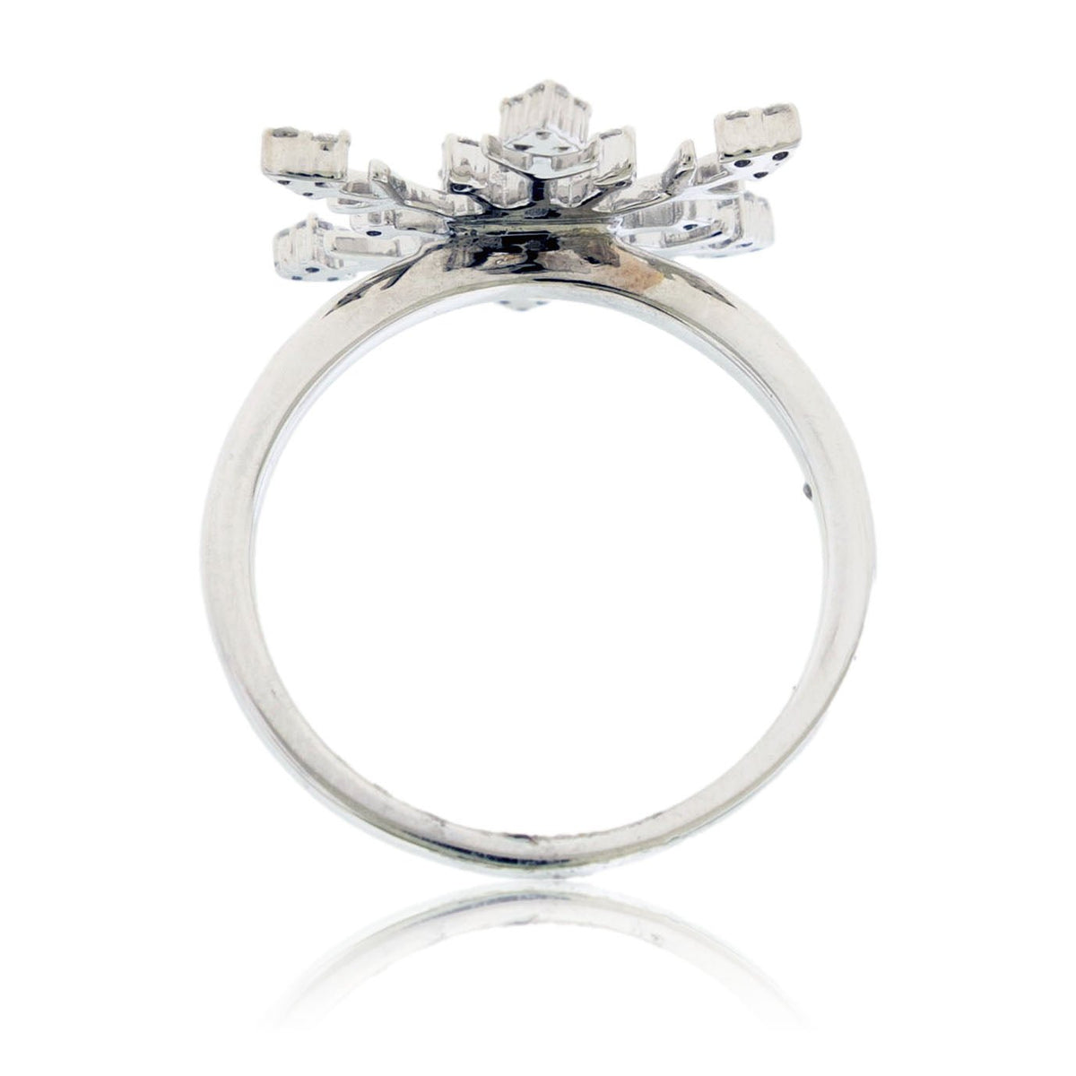 Diamond Snowflake Ring - Park City Jewelers
