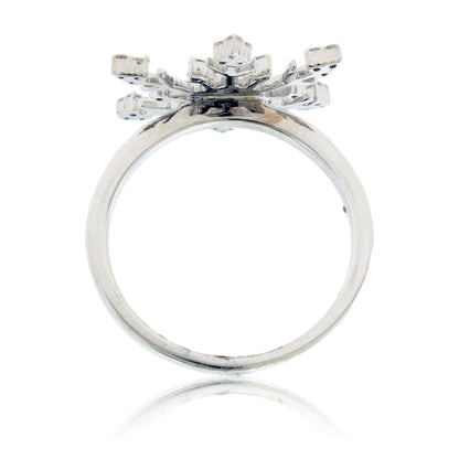 Diamond Snowflake Ring - Park City Jewelers