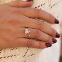 Diamond Snowflake Ring - Park City Jewelers