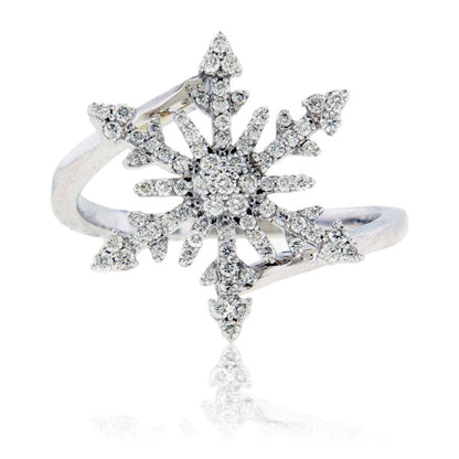 Diamond Snowflake Ring - Park City Jewelers