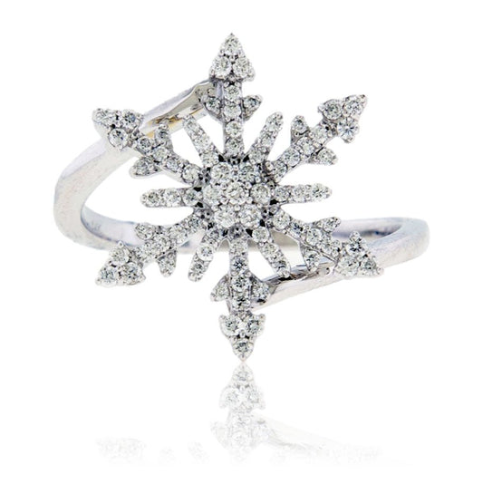 Diamond Snowflake Ring - Park City Jewelers