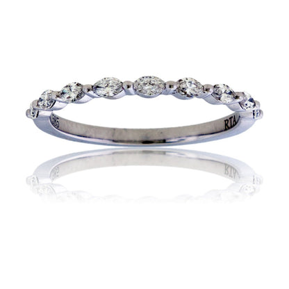 East to West Marquise Diamond Band - Park City Jewelers