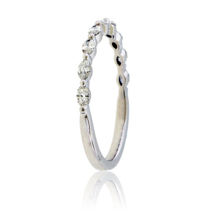 East to West Marquise Diamond Band - Park City Jewelers