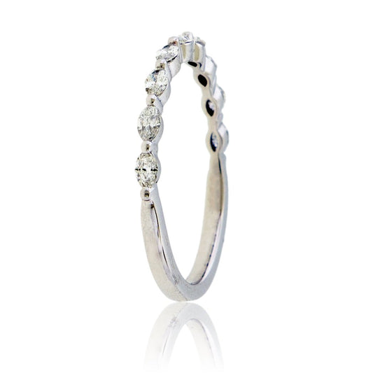 East to West Marquise Diamond Band - Park City Jewelers
