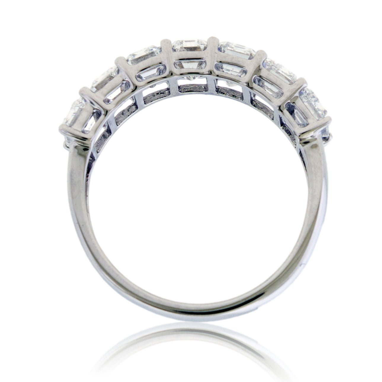 Emerald Cut Lab Grown Diamond Ring - Park City Jewelers