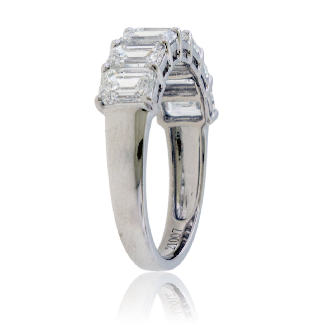 Emerald Cut Lab Grown Diamond Ring - Park City Jewelers