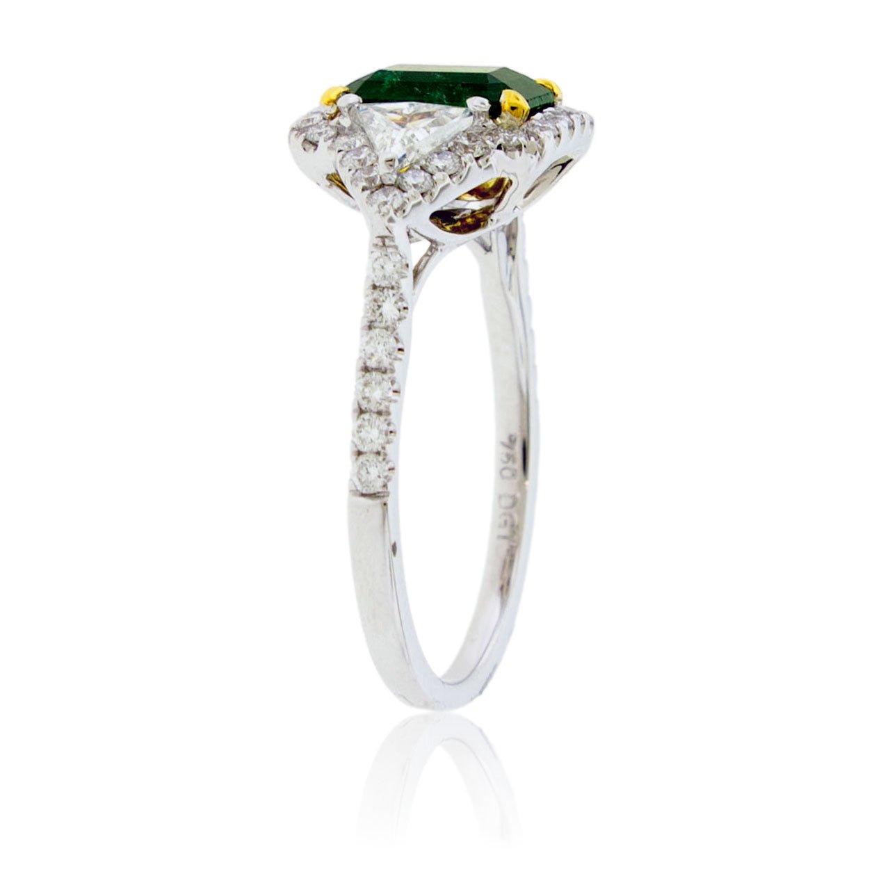 Emerald & Diamond Ring - Park City Jewelers
