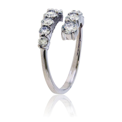 Lab Grown Diamond Bypass Ring - Park City Jewelers