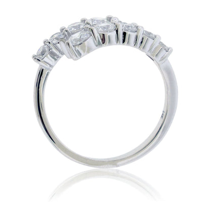 Lab Grown Diamond Bypass Ring - Park City Jewelers