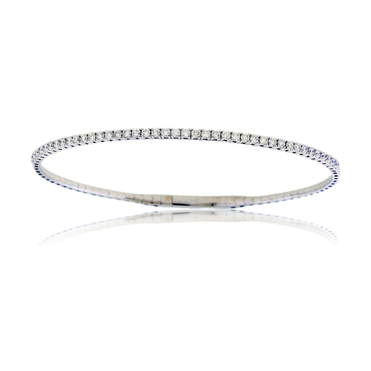 Lab Grown Diamond Flex Bangle Bracelet - Park City Jewelers