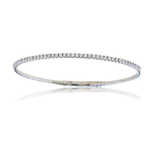 Lab Grown Diamond Flex Bangle Bracelet - Park City Jewelers
