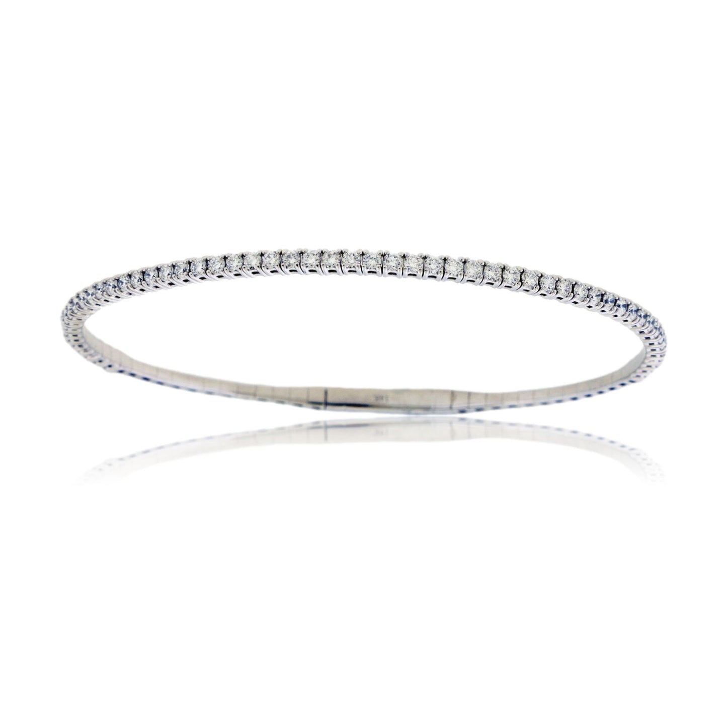 Lab Grown Diamond Flex Bangle Bracelet - Park City Jewelers