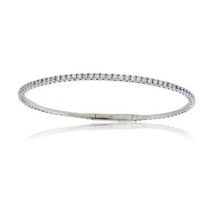 Lab Grown Diamond Flex Bangle Bracelet - Park City Jewelers