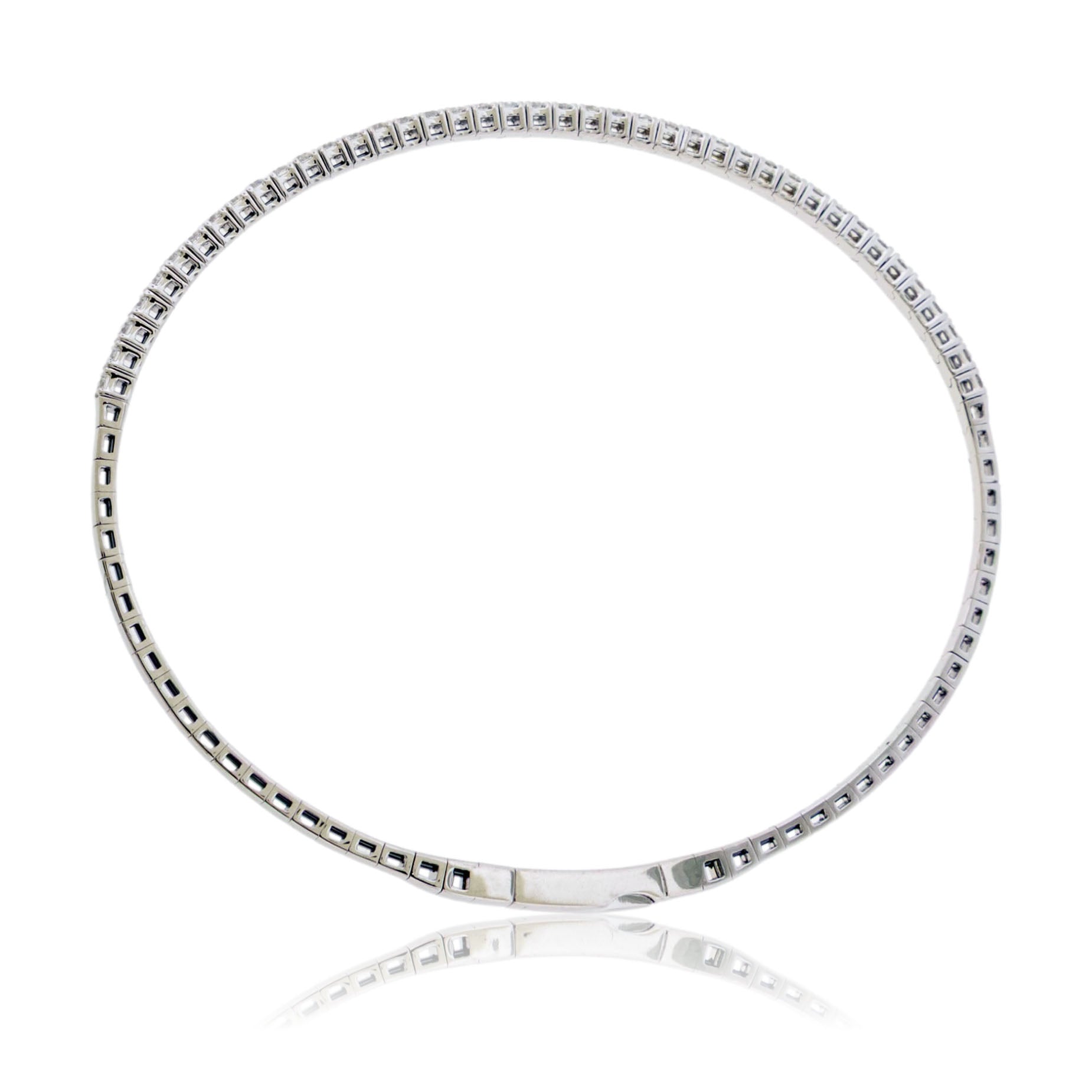 Lab Grown Diamond Flex Bangle Bracelet - Park City Jewelers
