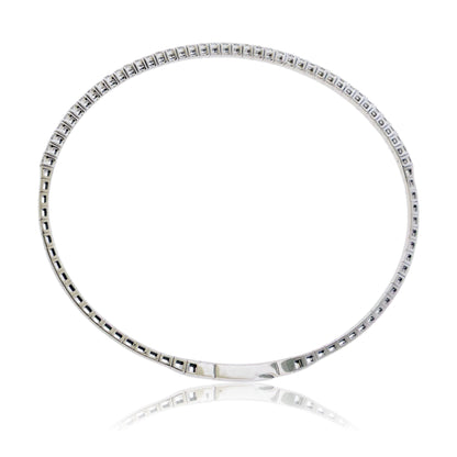 Lab Grown Diamond Flex Bangle Bracelet - Park City Jewelers