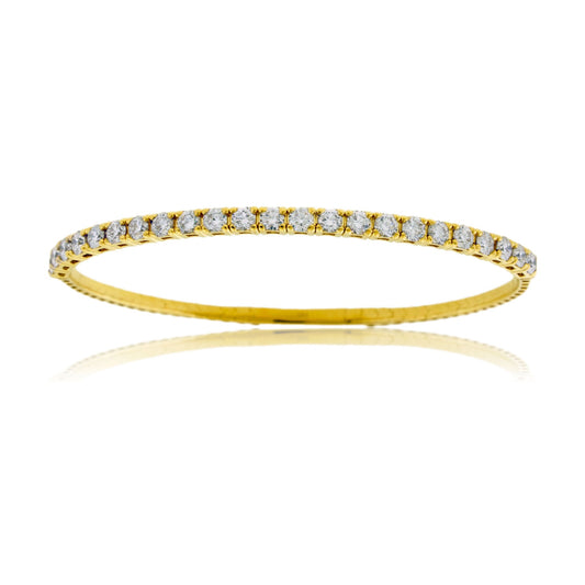 Lab Grown Diamond Flex Bangle Bracelet - Park City Jewelers