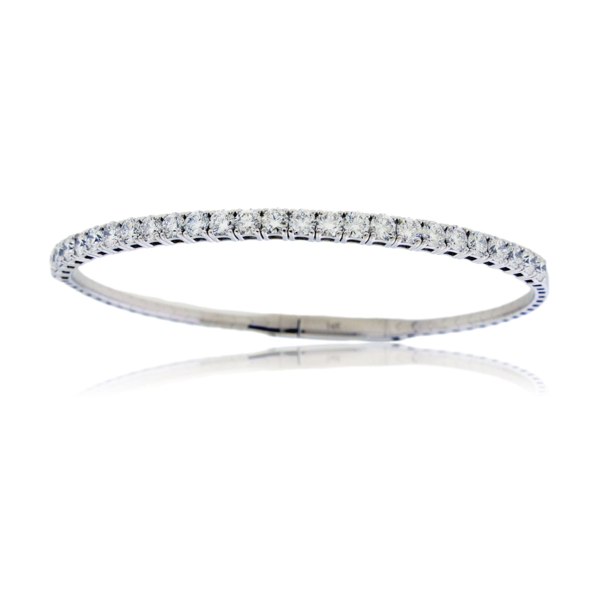 Lab Grown Diamond Flex Bangle Bracelet - Park City Jewelers