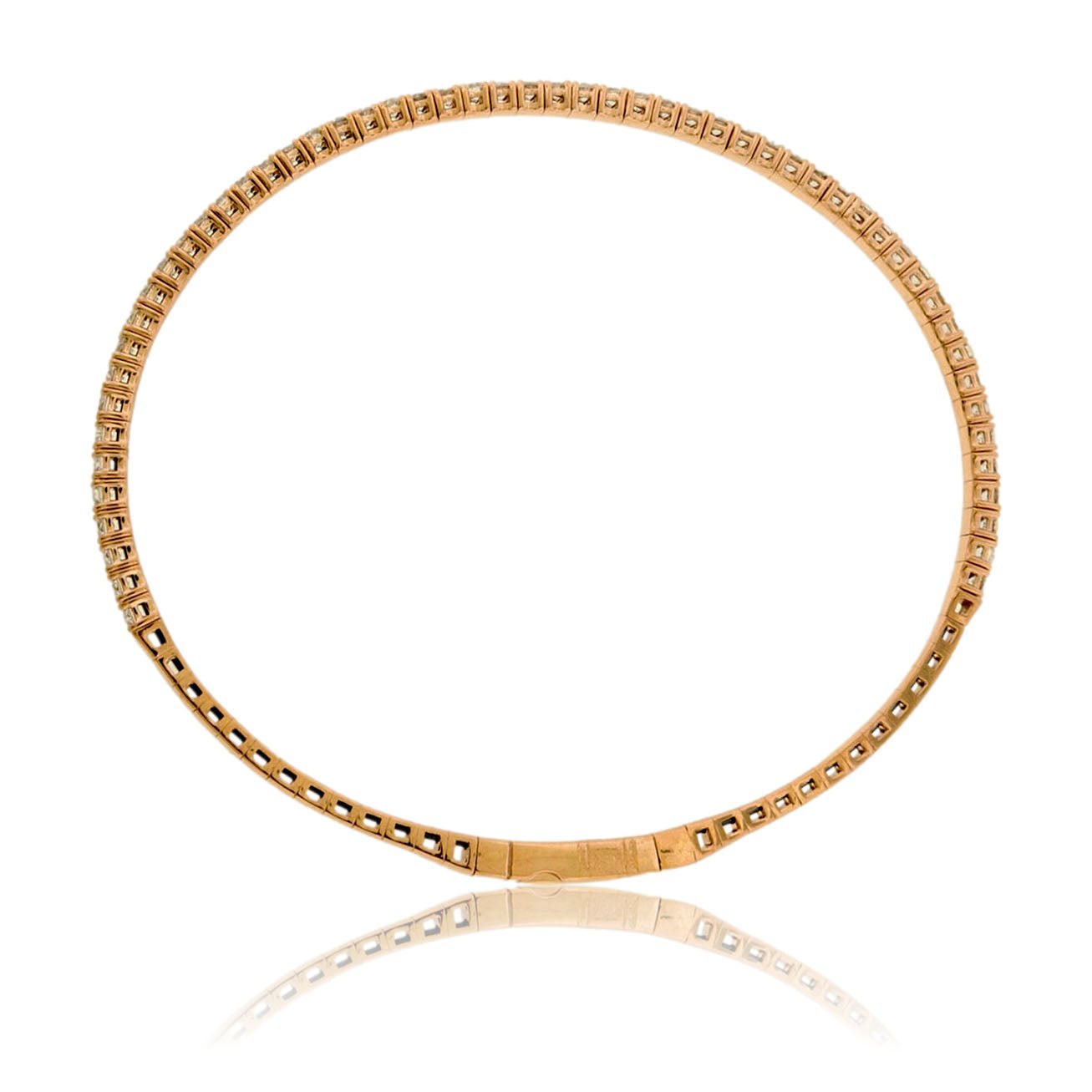 Lab Grown Diamond Flex Bangle Bracelet - Park City Jewelers