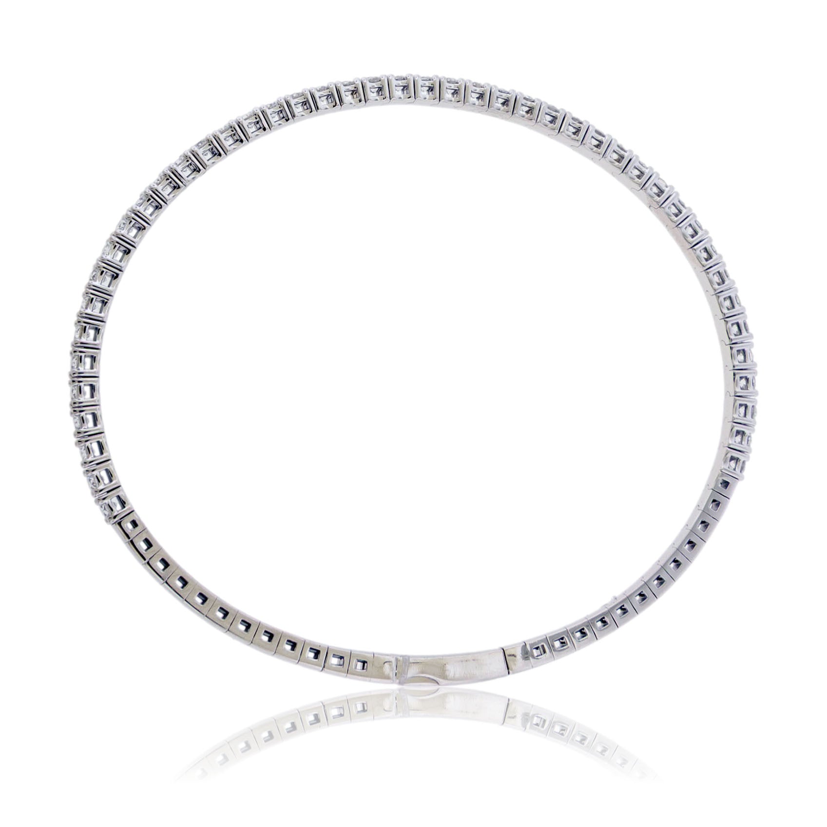 Lab Grown Diamond Flex Bangle Bracelet - Park City Jewelers