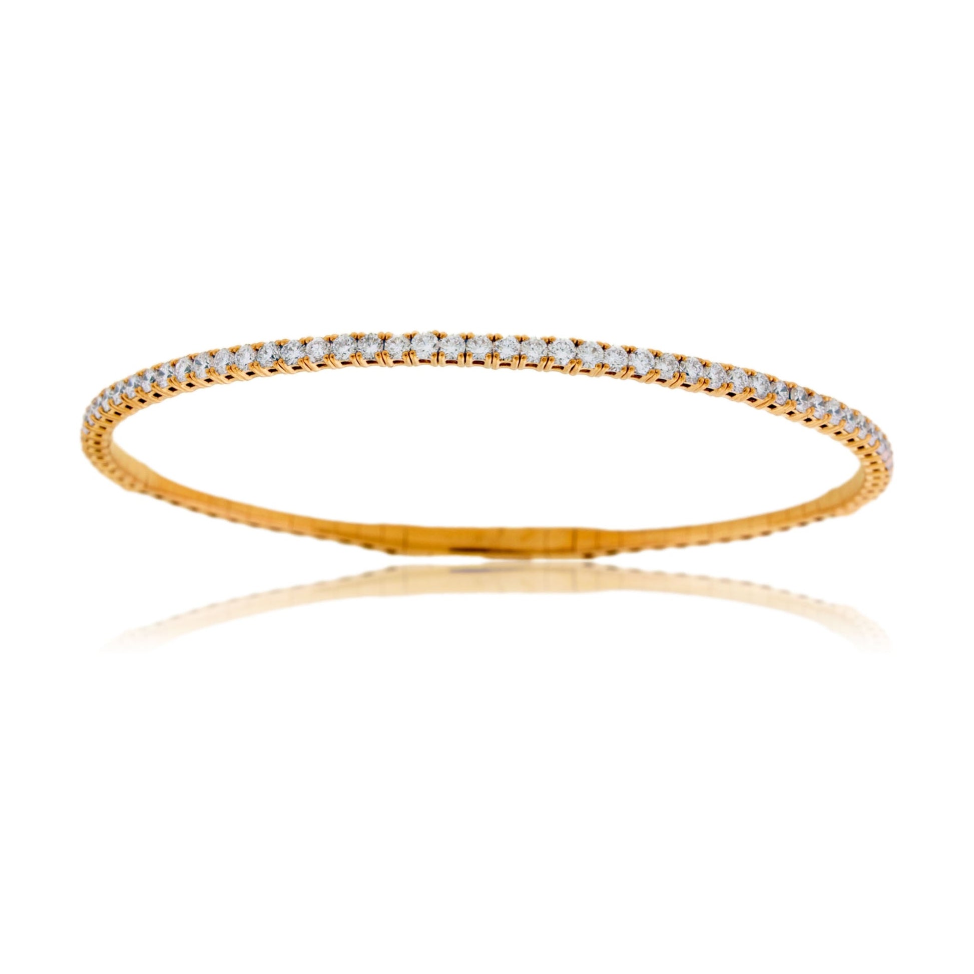 Lab Grown Diamond Flex Bangle Bracelet - Park City Jewelers