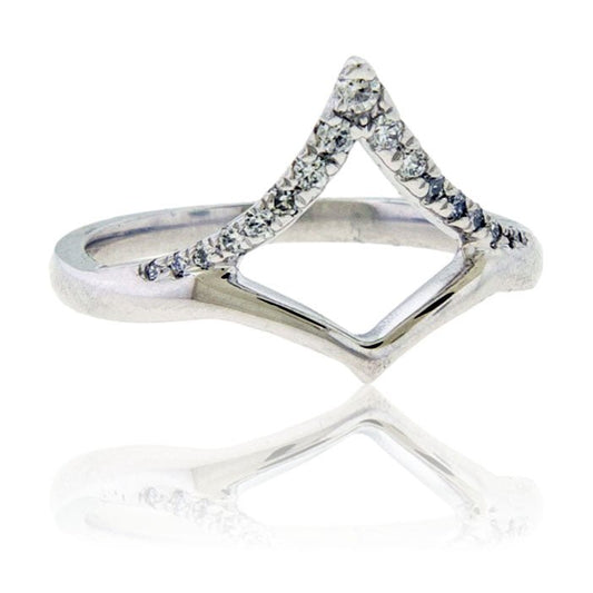 Lab Grown Diamond Kite Shaped Ring - Park City Jewelers